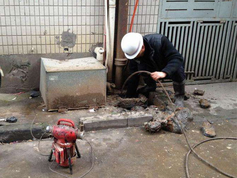 新龙镇疏通下水道-洗菜池疏通