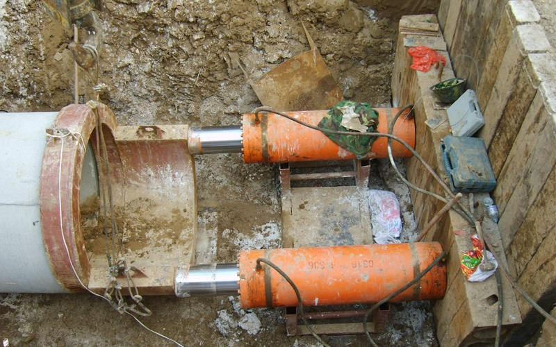 新龙镇顶管工程的施工方式